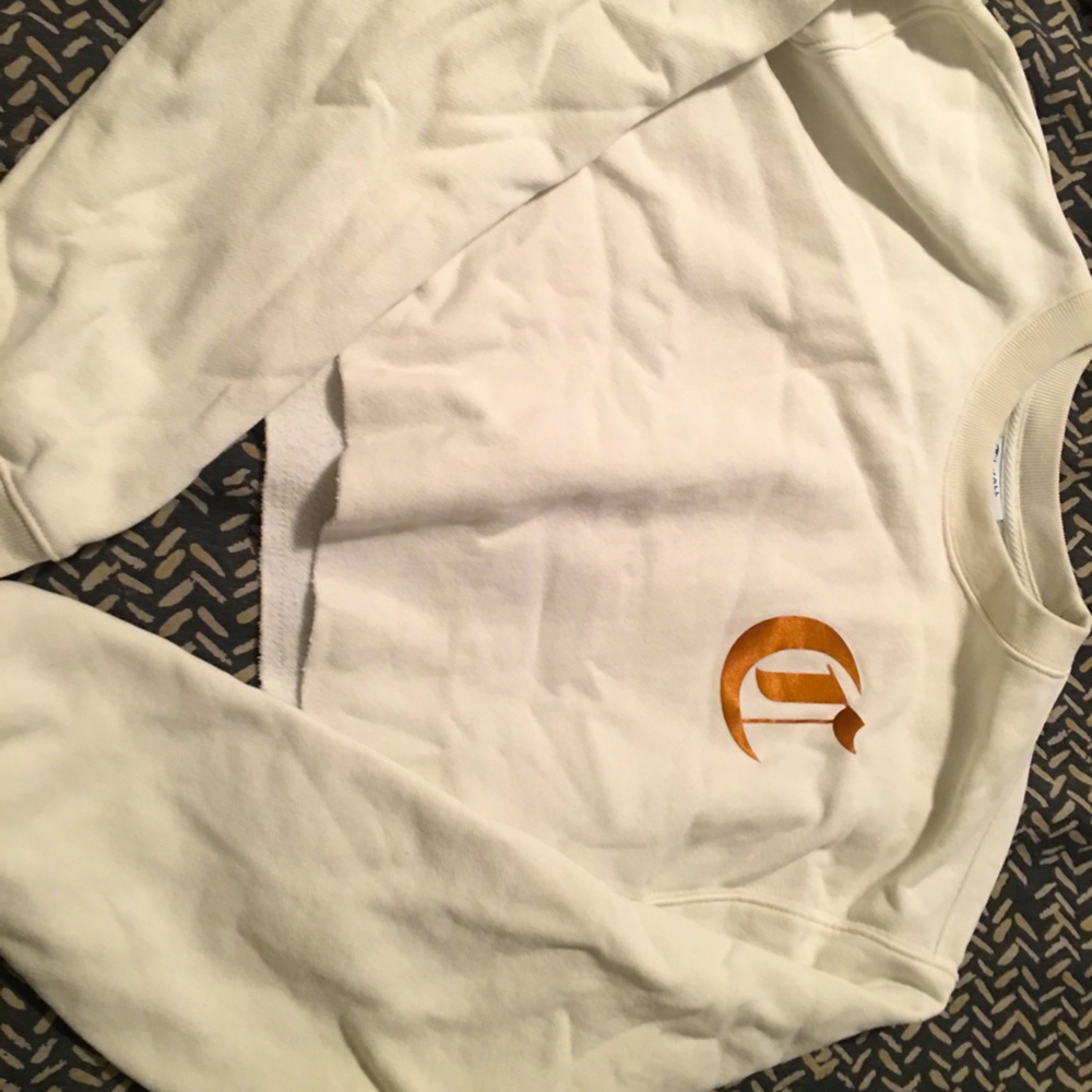 Champion thick crop top